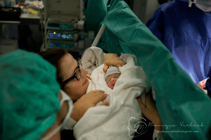 Geboortefotograaf Monique Verbeek keizersnede Utrecht